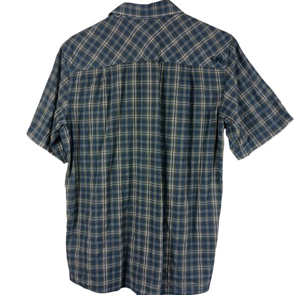 Outdoor Research Mens Rugged Plaid Short-Sleeve Button Up Shirt Size M Outdoor - Picture 6 of 6